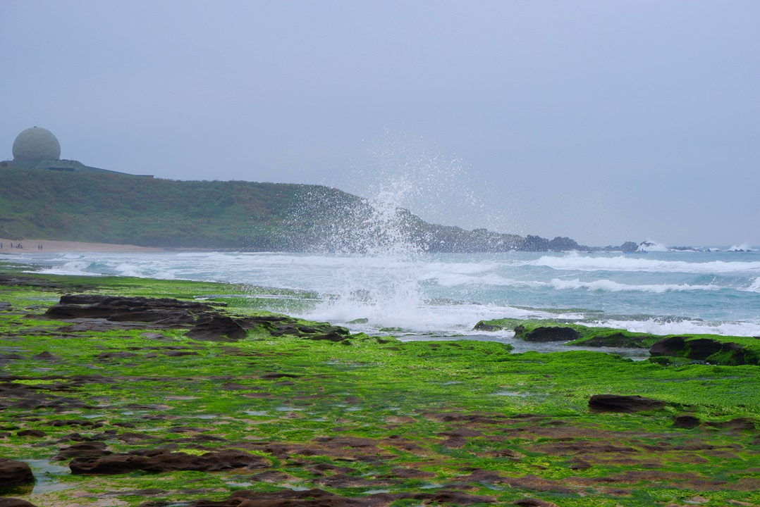 綠石槽為北海岸難得的特殊景象