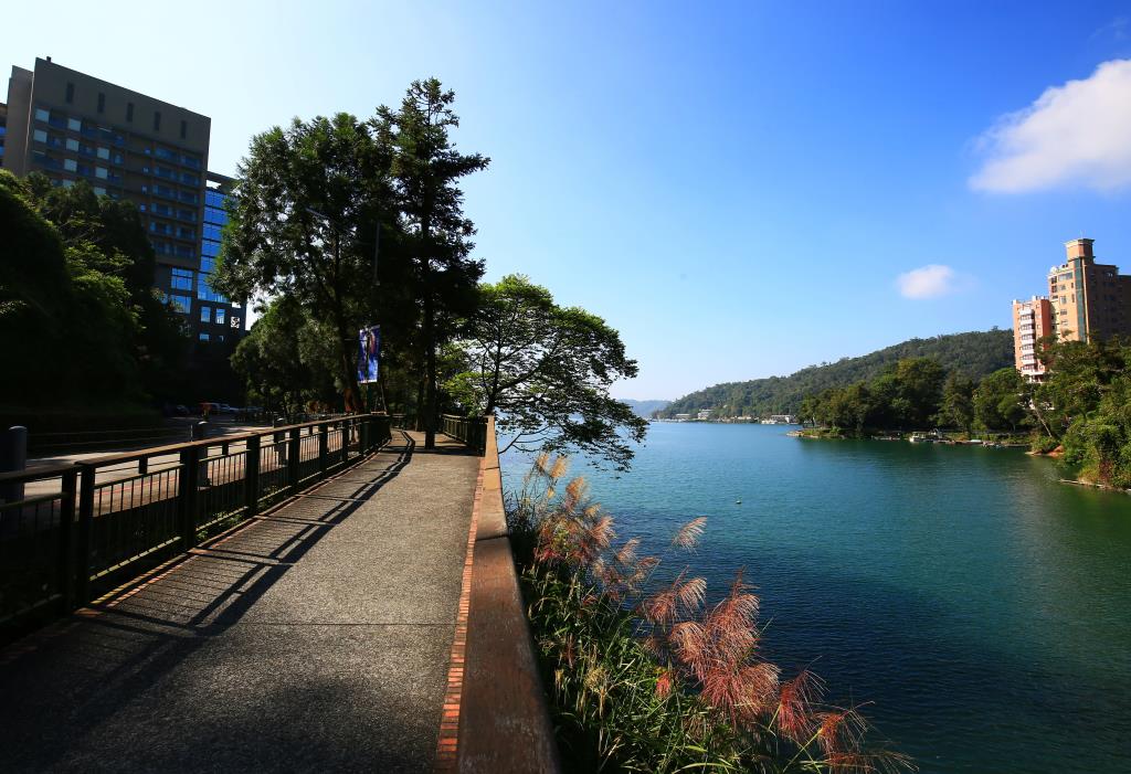 日月潭湖景