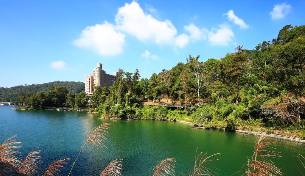 日月潭湖景