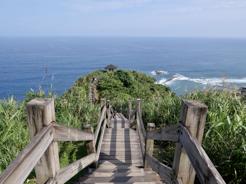 大石鼻山步道美景