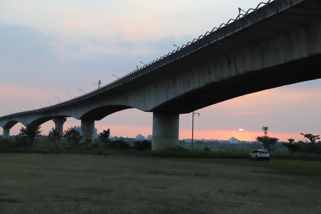 高屏大橋夕陽2