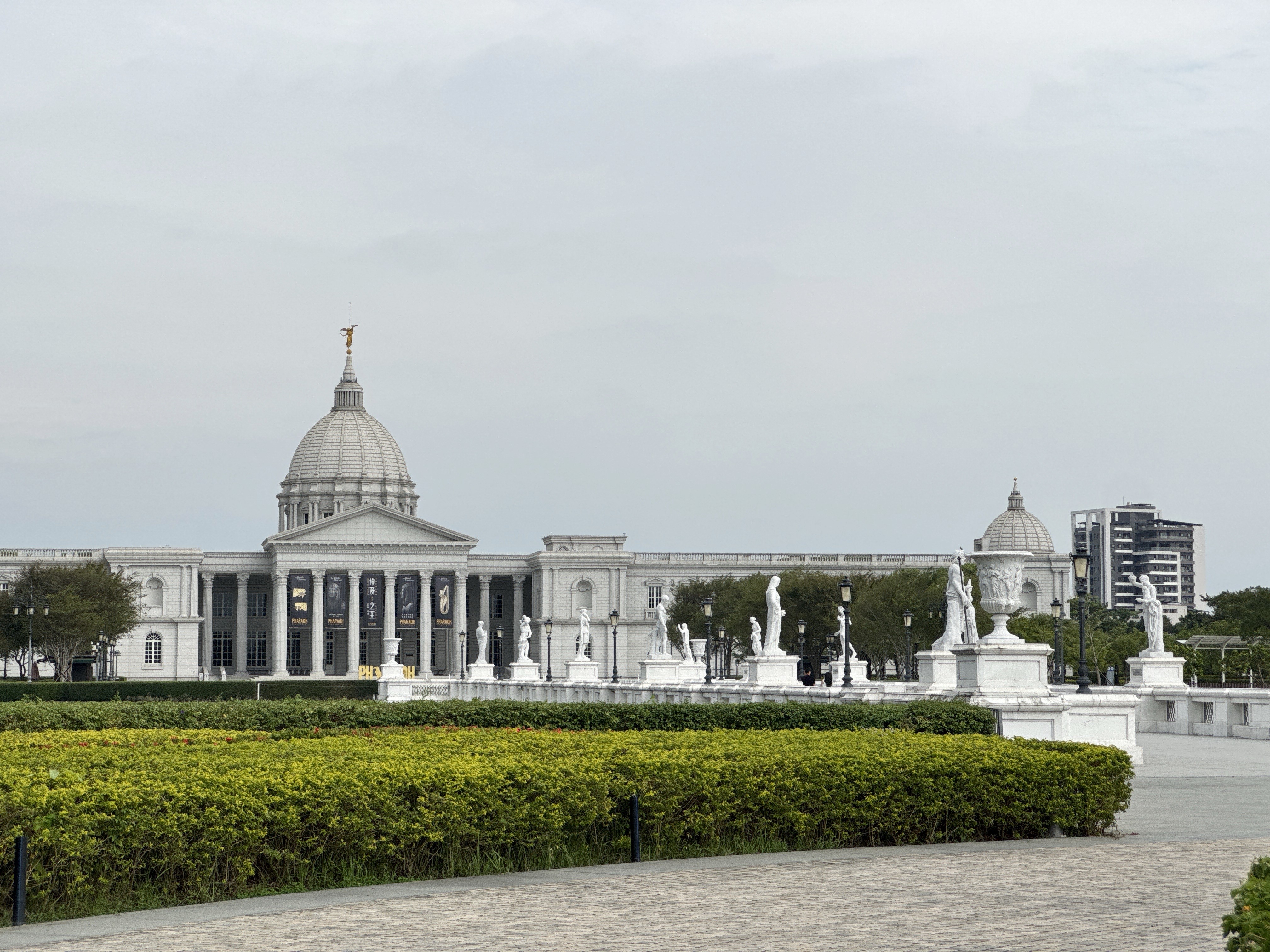 頗具西洋古典風情的奇美博物館