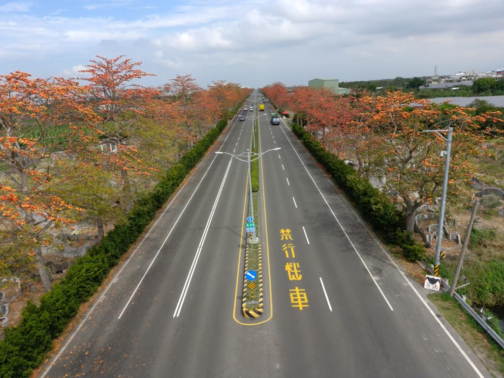 台1線435K木棉花道盛開-1