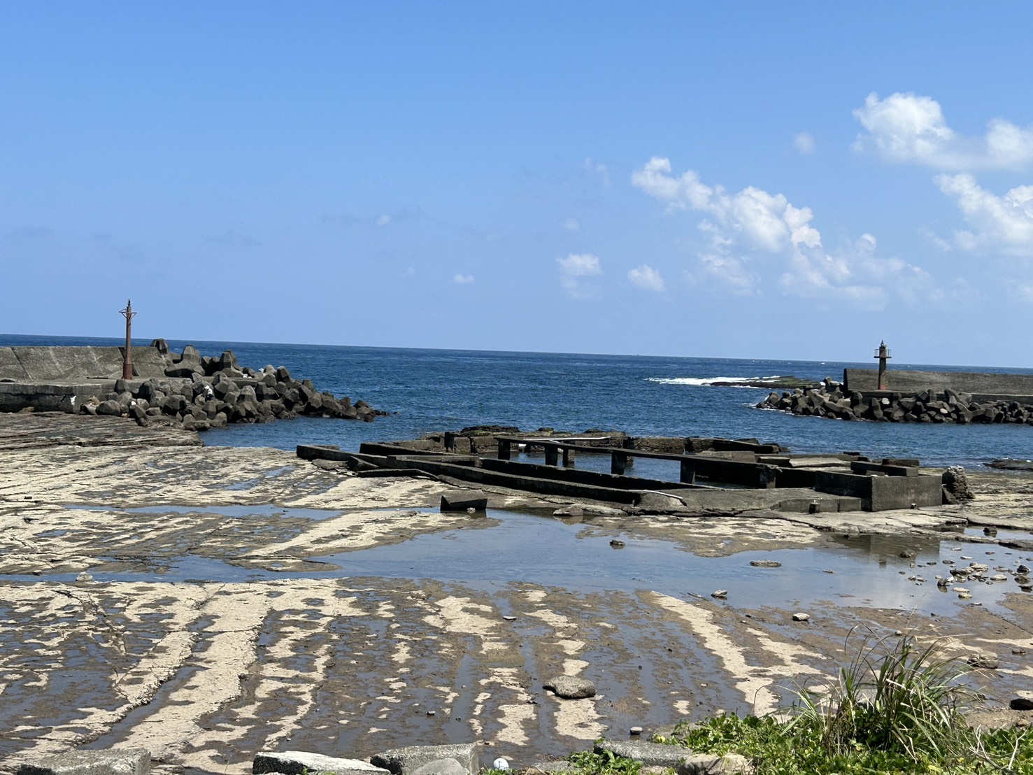 馬岡漁村海邊九孔池